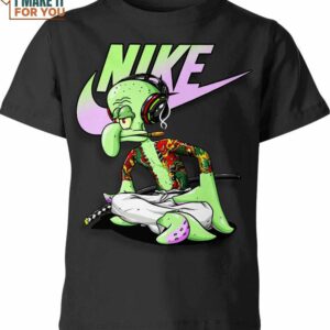 Squidward Nike Shirt, Cool Nike Graphic Tees For Fans Squidward Nike Shirt, Cool Nike Graphic Tees For Fans
