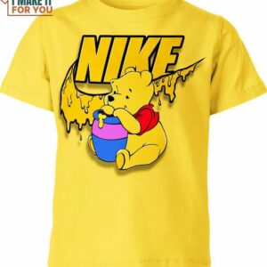 Winnie-The-Pooh Nike Shirt, Cool Nike Graphic T-shirts