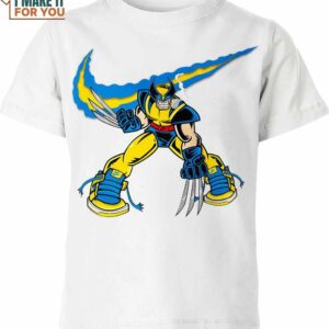 Wolverine Nike Marvel Comics Shirt, Retro Nike Graphic Shirts