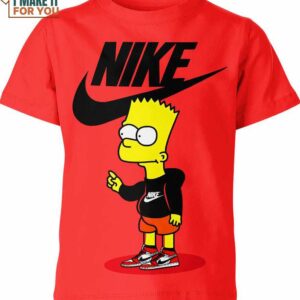 Bart Simpson Nike Shirt, Limited Edition Nike Tees
