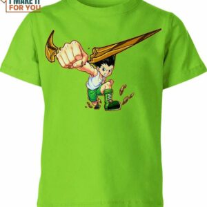 Gon Freecss Nike Shirt, Fashionable Nike Graphic Shirts