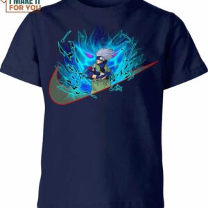 Kakashi Hatake Nike Shirt, Retro Nike Graphic T-shirts For Nostalgic Gifts