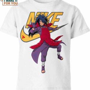Madara Uchiha Nike Shirt, Bold Nike Graphic Prints