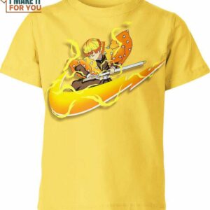 Zenitsu Agatsuma Nike Shirt, Creative Nike Graphic Designs