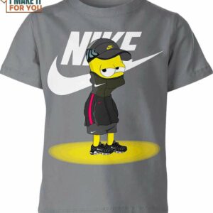 Bart Simpson Nike Shirt, Bold Nike Graphic Prints