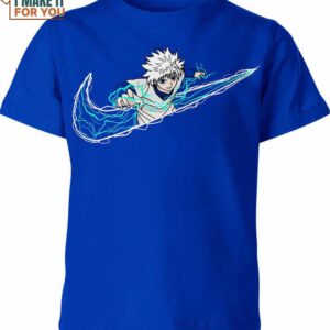 Killua Zoldyck HunterXHunter Nike Shirt, Bold Nike Graphic Shirts For Fashion Enthusiasts