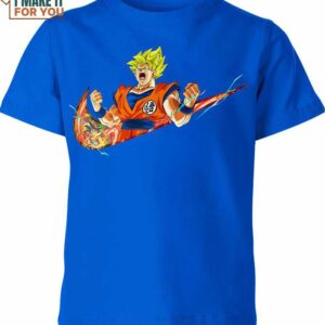 Super Saiyan Goku Nike Shirt, Nike Graphic Design Shirts