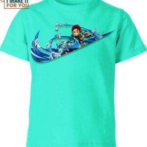 Tanjiro Kamado Nike Shirt, Vintage Nike Graphic Tees
