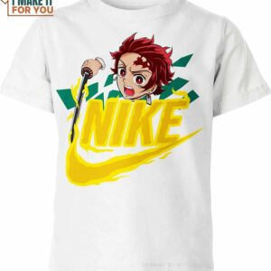 Tanjiro Nike Shirt, Fashionable Nike Graphic Shirts