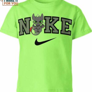 Toothless Nike Shirt, Fashionable Nike Graphic Shirts For Style-conscious Recipients