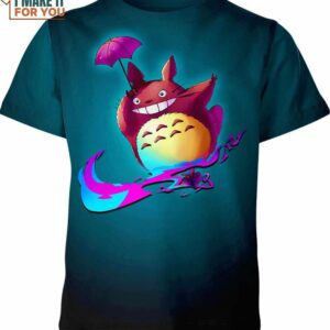 Totoro Nike Shirt, Expressive Nike Graphic Tees For Statement Gifts