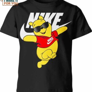 Winnie-The-Pooh Nike Shirt, Vintage Nike Graphic Tees