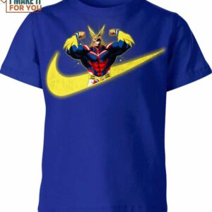 All Might Nike Shirt, Nike Graphic Design Shirts