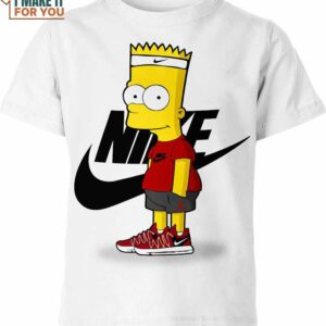 Bart Simpson Nike Shirt, Eye-catching Nike Graphic T-shirts