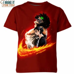 Eren Yeager Nike Shirt, Expressive Nike Graphic Tees For Statement Gifts