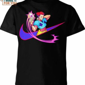 Hisoka Morow Nike Shirt, Cool Nike Graphic Tees For Fans