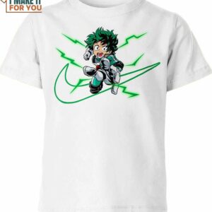 Izuku Midoriya Nike Shirt, Expressive Nike Tees