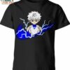 Killua Zoldyck HunterXHunter Nike Shirt, Eye-catching Nike Graphic T-shirts For Standout Gifts