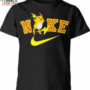 Raichu Nike Shirt, Vintage Nike Graphic Tees