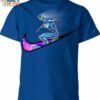 Silver Surfer Nike Marvel Comics Shirt, Limited Edition Nike Graphic Shirts For Collectors