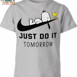 Snoopy Nike Shirt, Bold Nike Graphic Shirts For Fashion Enthusiasts