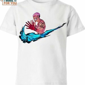 Sukuna Nike Shirt, Bold Nike Graphic Shirts For Fashion Enthusiasts
