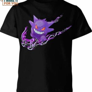 Gengar Nike Shirt, Nike Graphic Apparel