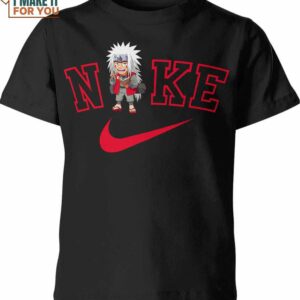 Jiraiya Nike Shirt, Nike Graphic Tees For Fans