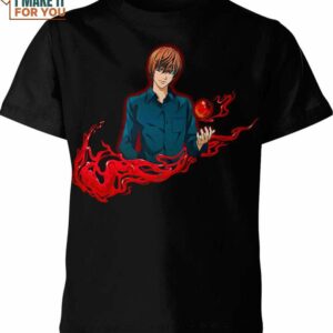 Light Yagami Nike Shirt, Exclusive Nike Graphic T-shirts