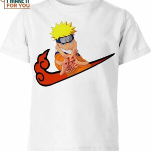 Naruto Uzumaki Nike Shirt, Bold Nike Graphic Prints