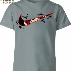 Sasuke Uchiha Nike Shirt, Nike Graphic Tees For Family