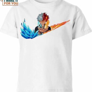 Shoto Todoroki Nike Shirt, Expressive Nike Graphic Tees For Statement Gifts