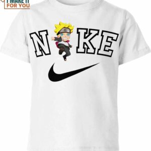 Uzumaki Boruto Nike Shirt, Bold Nike Graphic Shirts For Fashion Enthusiasts