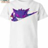 Gengar Nike Shirt, Nike Graphic Design Shirts