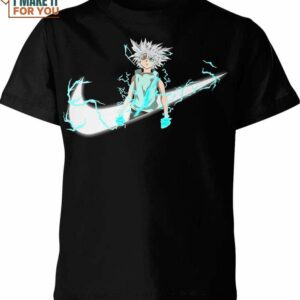 Killua Zoldyck HunterXHunter Nike Shirt, High-quality Nike Graphic Tees For Premium Gifts