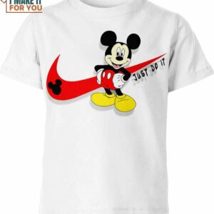 Mickey Mouse Nike Shirt, Exclusive Nike Graphic T-shirts For Enthusiasts