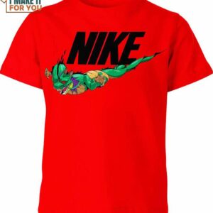 Shenron Nike Shirt, Vintage Nike Graphic Tees For Collectors