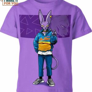 Beerus Street Style Dragon Ball Z Shirt