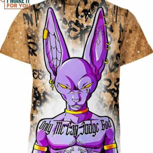 Beerus Tatoo Dragon Ball Z Shirt