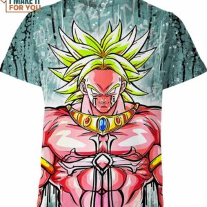 Broly Cross Dragon Ball Z Shirt