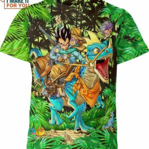 Bulma Vegeta Trunks Dragon Ball Z Shirt