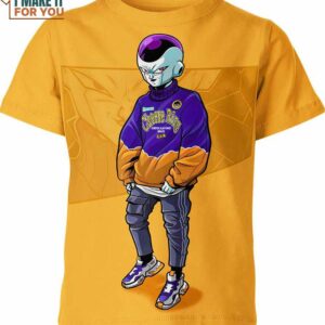Frieza Cheese Ring Street Style Dragon Ball Z Shirt, Dragon Ball Gift For Fan