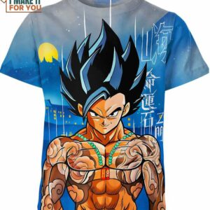 Gogeta Dragon Tatoo Ball Z Shirt