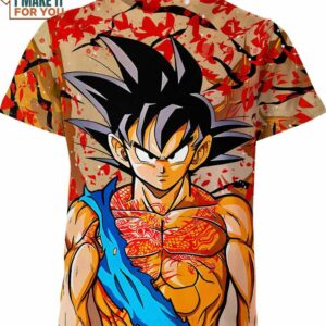 Goku Tatoo Dragon Ball Z Shirt