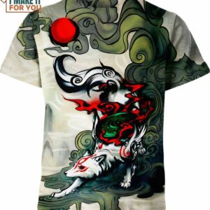 Amaterasu Okami Shirt, Creative Gifts for Otaku