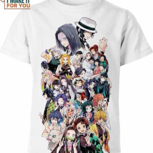 Demon Slayer All Character Shirt, Anime Gifts For Collectors Demon Slayer All Character Shirt, Anime Gifts For Collectors