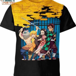 Demon Slayer Shirt, Perfect Gifts For Anime Addicts Demon Slayer Shirt, Perfect Gifts For Anime Addicts