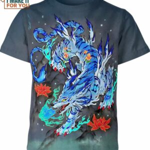 Garurumon Digimon Shirt, Anime Fanatics Favorite Gifts