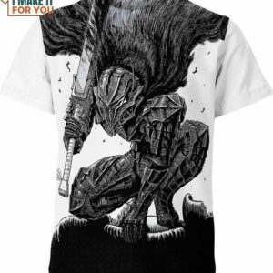 Guts Berserk Shirt, Unique Anime Gifts For Fans