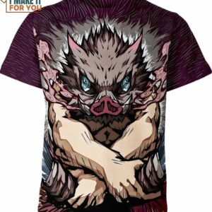 Inosuke Hashibira Demon Slayer Marvel Comics Shirt Inosuke Hashibira Demon Slayer Marvel Comics Shirt